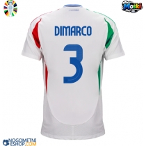 Moški Nogometni dresi Italija Federico Dimarco #3 Gostujoči EP 2024 Kratek Rokav